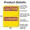 Signmission Radiation & Laser Sign, 14 in H x 10 in W, Aluminum, Rectangle OS-2PACK-CR-A-1014-L-10162 - alternate 4